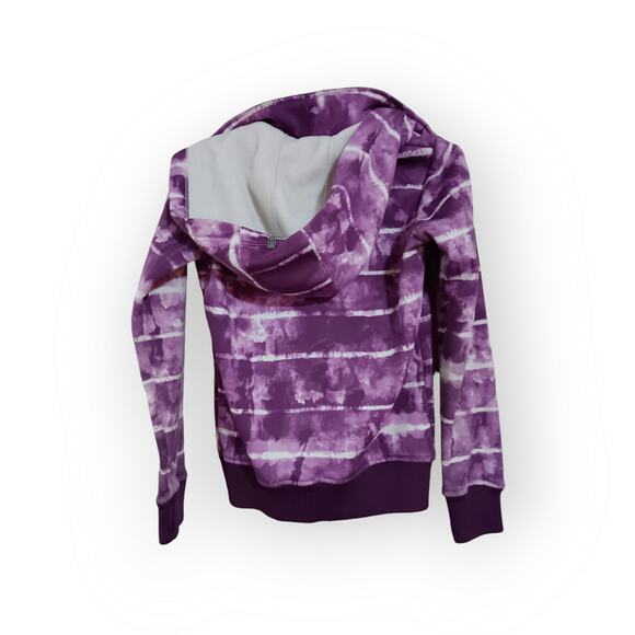 billabong purple tie dye hoodie size small - Picture 3 of 4